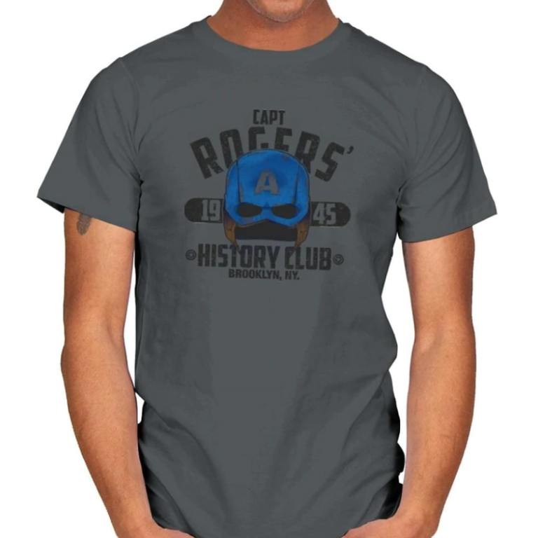 capt rogers history club tee