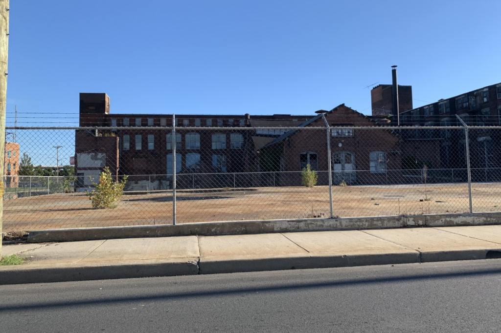 Abandoned NVF Building in Wilmington