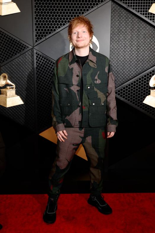 Ed Sheeran attends the 66th GRAMMY Awards