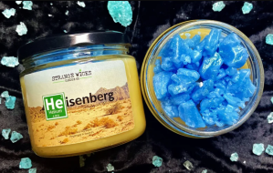 heisenberg breaking bad candle