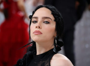 Billie Eilish attends The 2023 Met Gala Celebrating "Karl Lagerfeld: A Line Of Beauty"