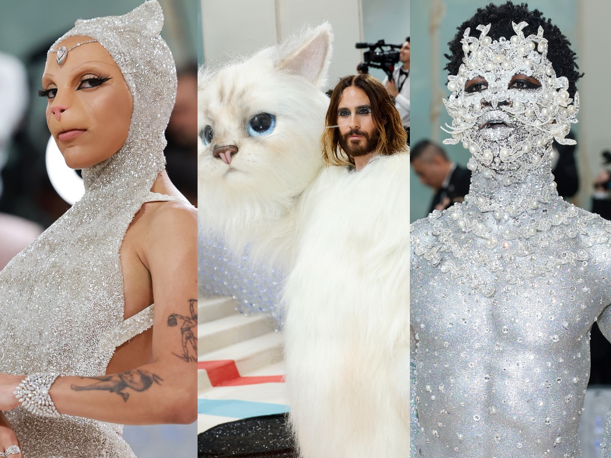 Doja Cat, Jared Leto & Lil Nas X Dress Like Cats at 2023 Met Gala