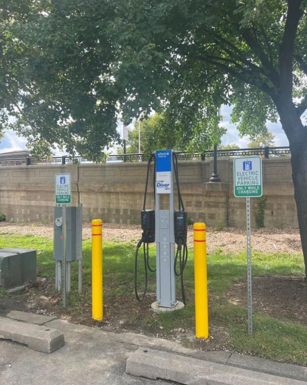 Recently Installed EV Charging Stations In Wilmington At The Riverfront