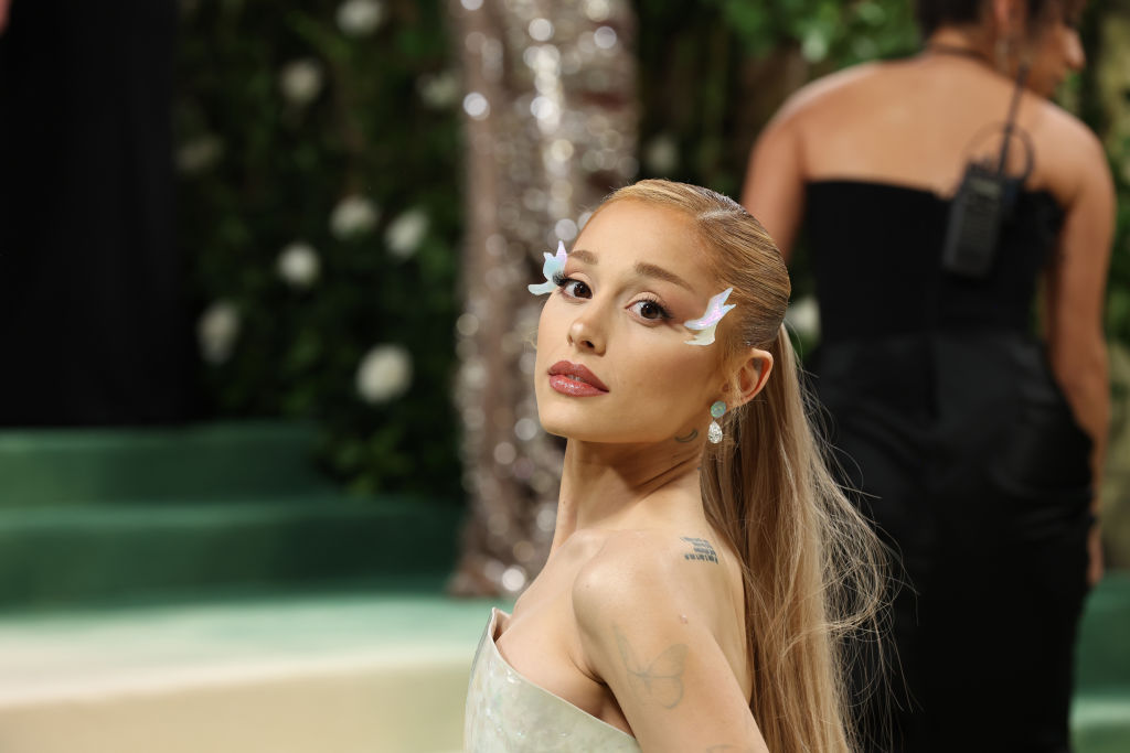 The Met Gala 2024 celebrates "Sleeping beauties: fashion that awakens again" - Arrivals: Ariana Grande explains why her speaking voice is changing