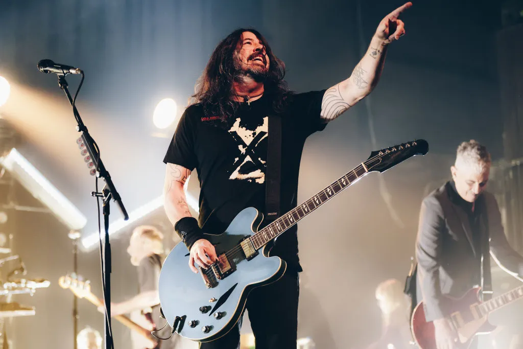 Dave Grohl of Foo Fighters performs onstage at the after party